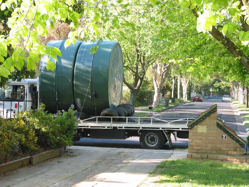 tanks arrive