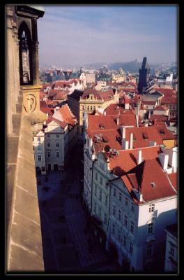 View of Old Town Square from Bell Tower
