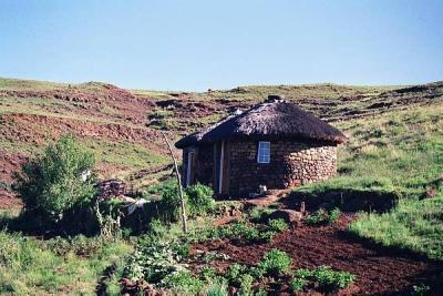 Native hut near Malealea