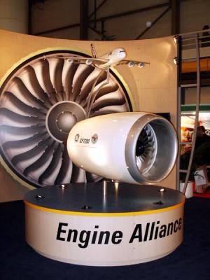 Pratt & Whitney and GE teamed up to develop the huge engines for the A380. Emirates opted for them over Rolls Royce