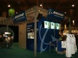 The Boeing booth at Dubai 2003
