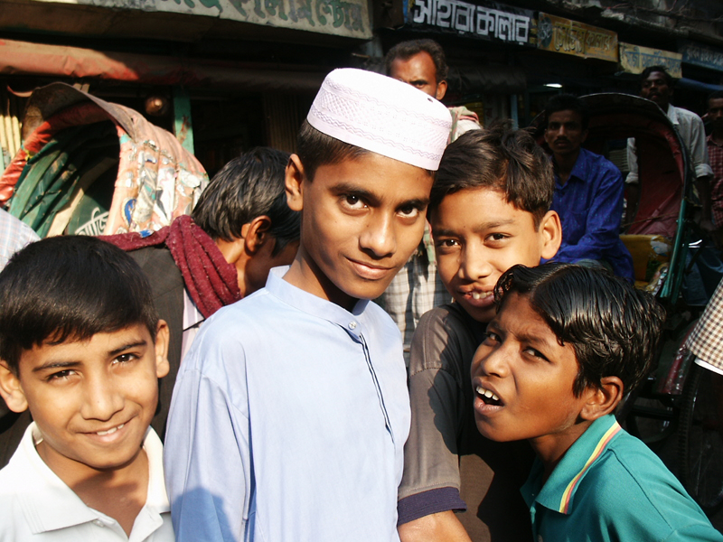 4 Boys in Dhaka, Bangladesh
