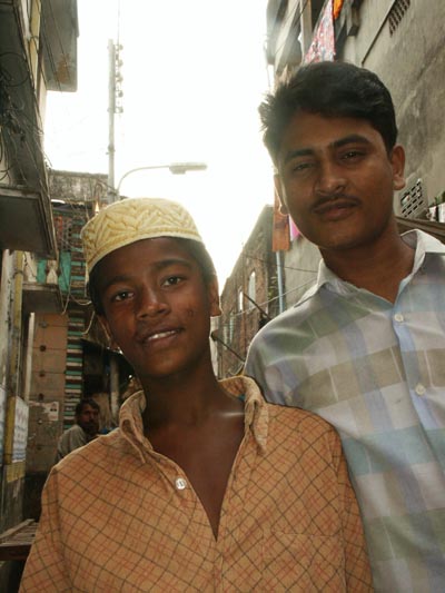 2 young men, Dhaka