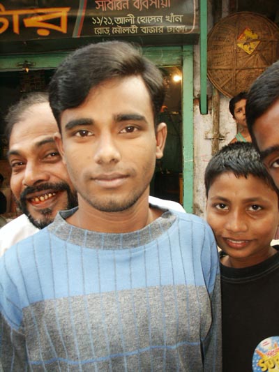 Young man, Dhaka