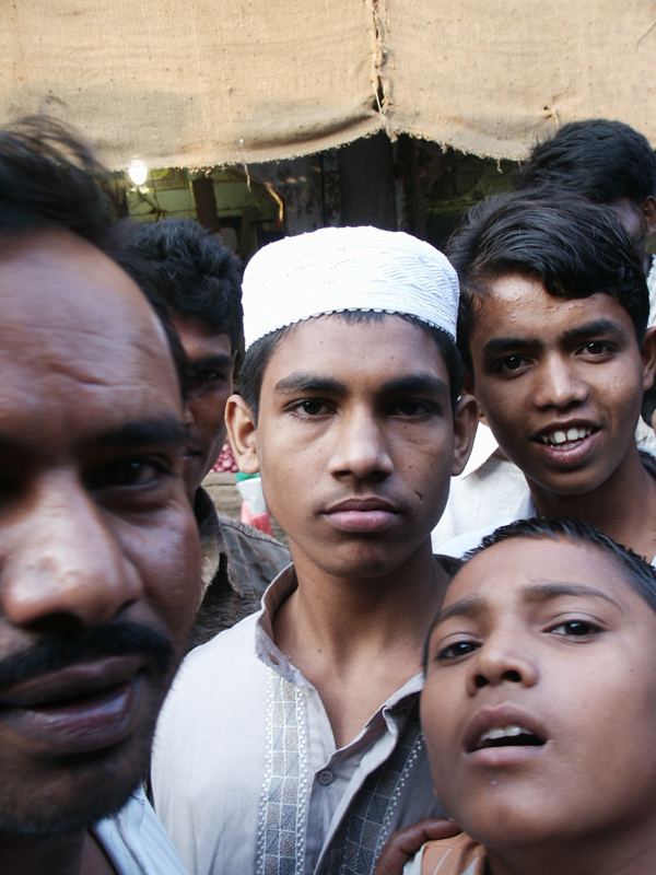 A serious look in the crowd, Bangladesh
