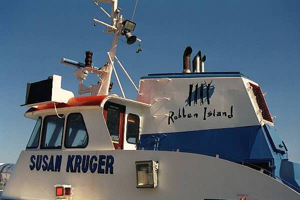 Boat to Robben Island