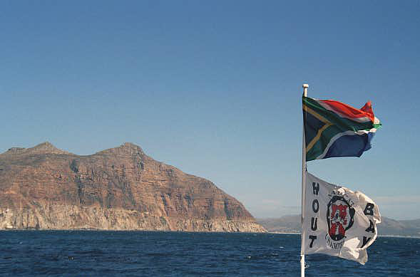 On the boat to Seal Island from Hout Bay