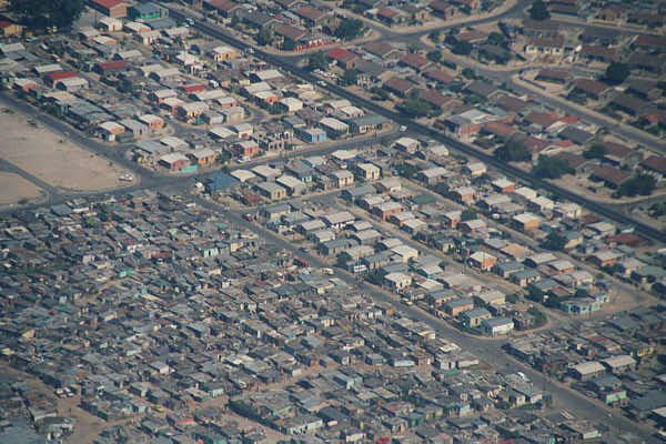 Townships near Cape Town Airport