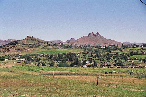 Countryside outside Maseru