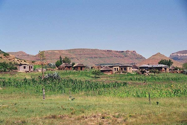 Village near Malealea