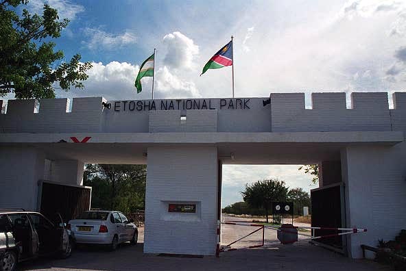 Eastern Gate to Etosha from Tsumeb