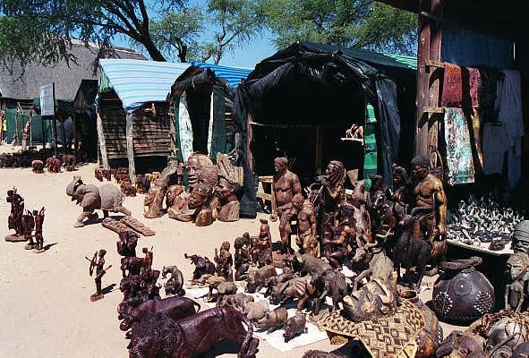 Crafts market, Okahandja, Namibia