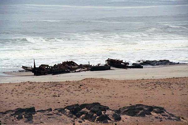 Shipwreck of the Seal, June 1976, Skeleton Coast