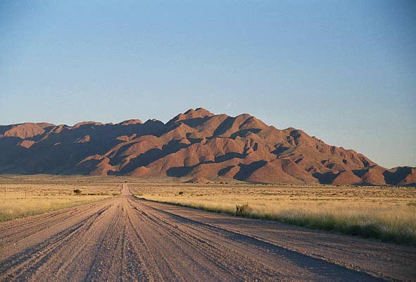 The road to Sossusvlei