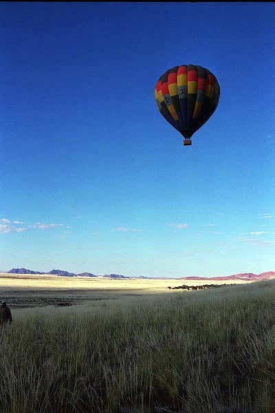 The other balloon coming in for a landing