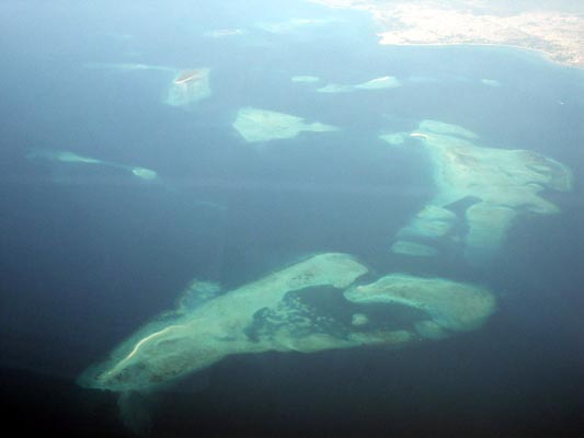 Shallow seas off Zanzibar, Tanzania