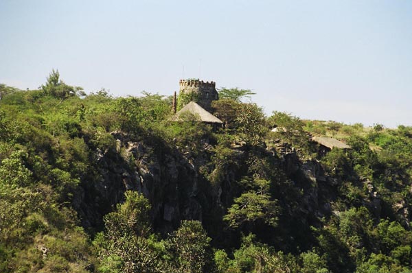 Overlooking Leopard Cliff, Nairobi National Park
