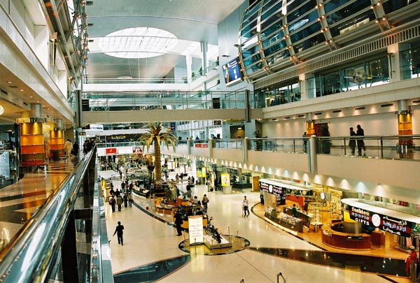 Inside Dubai International Airport