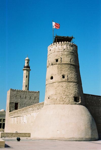 Dubai Fort built in the early 1800's