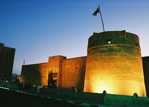 Dubai's old fort, now the Dubai Museum