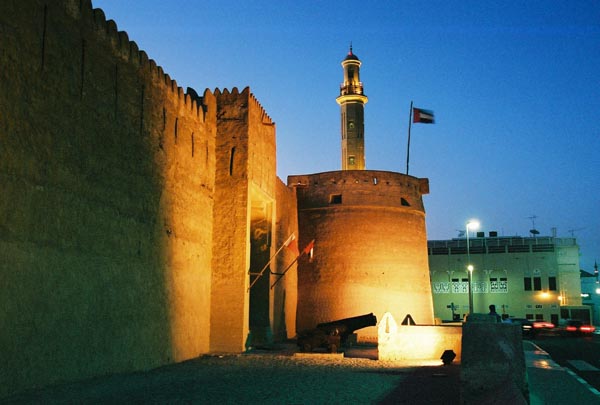 Evening at the fort, Dubai