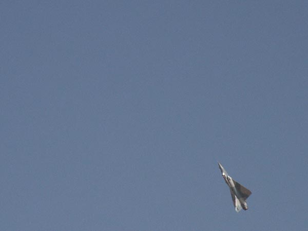 French Mirage 2000 entering a loop