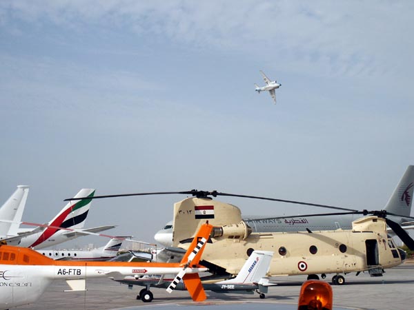 Antonov AN-74 demonstration flight, Dubai 2003