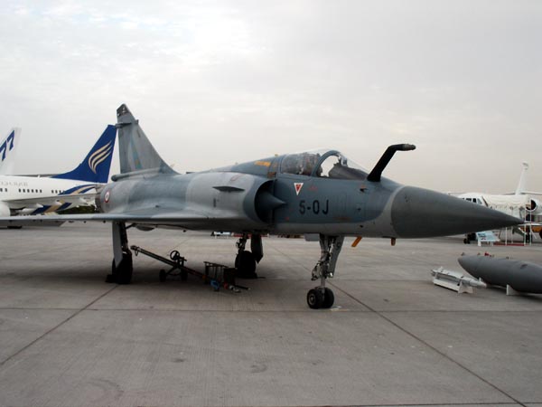 The Mirage 2000 was impressive as well