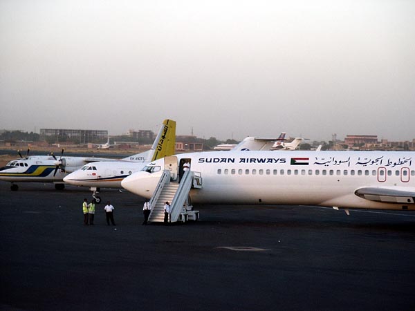 Sudan Airways 727 at Khartoum (KRT)