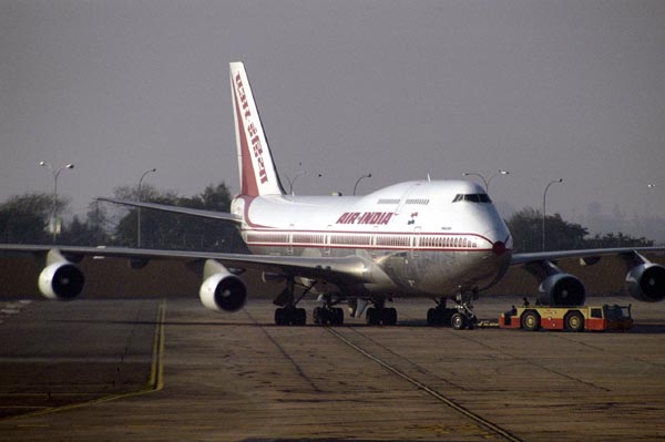Air India 747 at Delhi (DEL)
