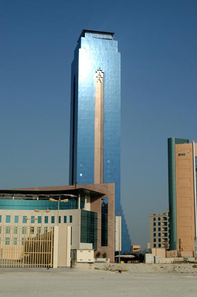 Morning in the Seef district - Almoayyed Tower