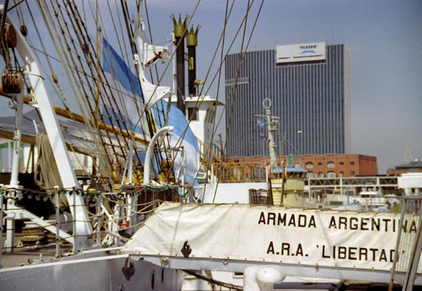 Argentine navy training vessel Libertad