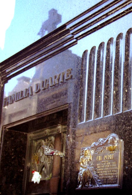 Evita's tomb, Recoleta