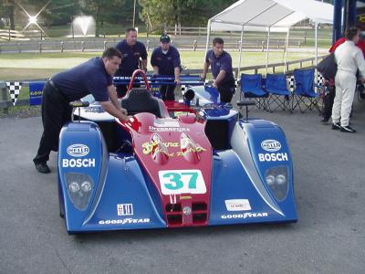 Intersport Racing was the first team with the very fast MG LMP675