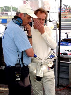 James Weaver gets help making a tire selection