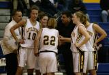 Coach Baker and the Girls.JPG