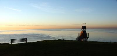 Battery Point lighthouse at sunset