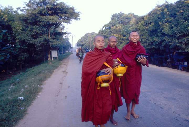 Young monks at Yankin Paya.