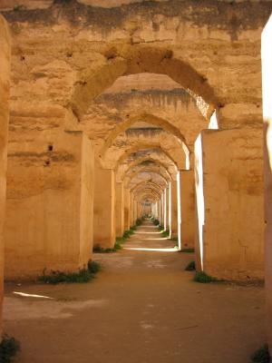 Royal stables, Meknes