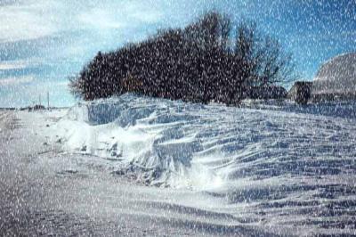 Snow added