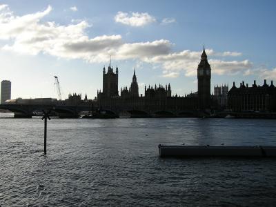 The view across the Thames