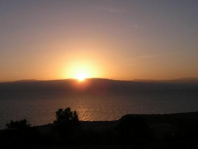 Sunrise over the Dead Sea