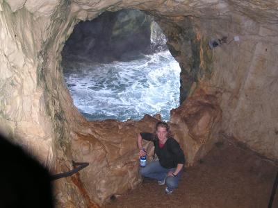m inside the grotto