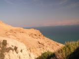 View over the Dead Sea while hiking