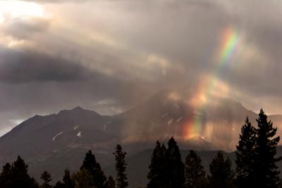 Mount Shasta Rainbow