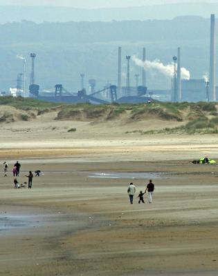 Industrial beach, Teesside