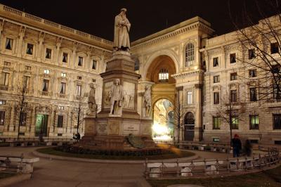 Leonardo da Vinci and the Galleria Vittorio Emanuele II