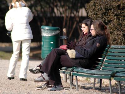 Sunday morning in Giardini Pubblici