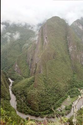 View from Machu Picchu