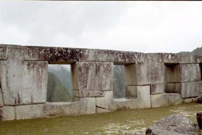Three-Windowed Temple, Machu Picchu